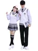 Britannico coreano School Girl maniche maglione gilet uniformi scolastiche con scollo a V giapponese ragazzi e ragazze studenti maglia maglia N5GN #