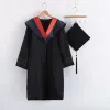 Baccalauréat Cérémonie Costume Université Bachelor Uniforme Cap School Unisexe 2023 Robe Graduati b8mE #