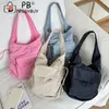 Sacs de soirée Cordon Casual Hobo Sac Hasp Femmes Loisirs Fourre-tout Solide avec poches intérieures à glissière pour les voyages de fête Utilisation quotidienne Satchel