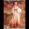 2024 Nouvelles filles Dunhuang Feitian Performance Dr, Baby Girl Dr, Jupe Ru, Hanfu de style chinois, Costume ancien J4dk #