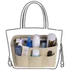 FI Kobiety torby kosmetyczne i makijaż Organizer Filc wkładka do torebki Filc Filc Torka Pasuje do różnych torb marki L5KA#