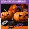 Dekorative Blumen, 4 Rollen Halloween-Party-Wandbehänge, glänzende Dekoration, Layout, Girlanden-Requisiten