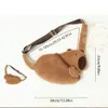 سعة كبيرة Capybara crossbody bag Kawaii Plush Doll Soft Carto Bag Plush Toys Toys Guinea Pig Chest Bag Kids J4vo#