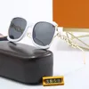 Modedesigner-Sonnenbrille, Link-Buchstabe, Bein, Augen, Brille, Sonnenschutz, Wandern, luxuriöse polarisierte Sonnenbrille