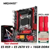 Makinist E5 RS9 X99 Anakart Combo LGA 20113 Xeon 2670 V3 CPU İşlemcisi ve 16GB DDR4 RAM Bellek NVME M2 240326