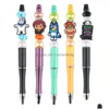 Shoe Parts & Accessories Wholesale Custom Pvc Pen Charms Ballpoint Colorf Cute Decoration Students For School Drop Delivery Shoes Dhxof