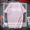 Trapstar Men's T-shirts Limited Nouveau Trapstar London T-shirt pour hommes à manches courtes unisexe chemise bleue pour hommes mode Harajuku Tee hauts hommes T-shirts Y2K 689