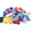 Baby tänder leksaker 100 st 20 färg blandad d form 25 mm plast nappklippshållare född dummy soother bib leksakskedja gåva 230608 drop dhfim