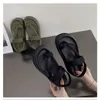 Women Platform Sandaler Flat Flip Flops Summer Beach Sexiga Casual Shoes Cross Peep Ttoe Ladies Shoes Fashion Woman Black 240327