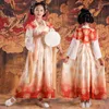 2024 Nouvelles filles Dunhuang Feitian Performance Dr, Baby Girl Dr, Jupe Ru, Hanfu de style chinois, Costume ancien J4dk #