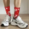 Men's Socks Personal Customized Avatar Printed For Men Women Custom Funny Cotton Long Christmas Design Compression