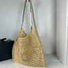 10A Straw Hobo Bag Summer Designer Beach Bags Weave Shoulder Underarm Hobos Luxury Tote Handbag Beach Totes Lafite Grass