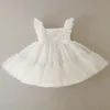 Robes de baptême pour bébé fille Robes de baptême pour tout-petits Vêtements pour enfants Robe de mariée d'anniversaire d'été pour né 324 240326