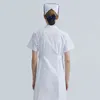 Uniforme médico enfermeira roupa de laboratório robe beleza sal receber cintura workwear roupas de enfermeira para mulheres traje sanitário w966 #