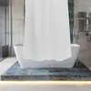 Cortinas de ducha Baño práctico Baño colgante de color liso Hogar espesado