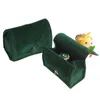 Storage Bags Snap Rings Stud Earrings Boxes Green Beads Flannel Couple Mini Convenience 6 3 4cm Colors Cute Ins