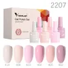 Venalisa – Kit de Gel de Construction, 6 pièces, gelée, renforcement de couleur, vernis à ongles naturel, Base en caoutchouc, série de couleurs, Collection Nude 240321