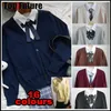 2020 Frühling Cosplay Schuluniform Pullover für Mädchen Frauen Lg Sleeve gestrickte japanische Sailor Uniform Strickjacken mit roter Schleife q0q6 #