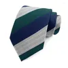 Bow Ties 8cm British Gentleman Stripe Men's Tie Suit Street Style Matching Gathering Social Festival Slips