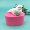 Stampi da forno Uccelli decorativi 3D e piccioni bianchi Stampo in silicone Utensili da cucina fai da te Colla gocciolante Ornamenti in gesso