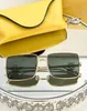 新しいファッションデザインLoewew Bag Sunglasses Mask Shape Frame Top Trendy and Avant-Garde Style Outdoor UV400 Protection Harajuku Loewew Tank Glasses 456