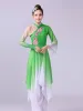 chinese Folk Dance Classical Yangko Dance Costumes Adult Elegant Embroidery Fan Costume Ancient Hanfu Clothing Square Dance k4es#