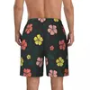 Herenshorts Zomer Gym Tropische bloemen Surfen Kleurrijke bloem Design Board Korte broek Casual Sneldrogend Strand Trunks Grote maten