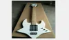 Rare 4 Strings White Electric Bass Guitar Hardware 24 Frets China Made Bass Shopping8921832