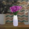 Decorative Flowers Artificial Outdoor Table Center Violets Fake Party Simulated Lifelike Plastic Bride