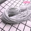 New 5yards 1.5mm 2mm 2.5mm White High Elastic Round Elastic Band Rubber Band Elastic Cord for Jewelry Making Diy Accessories