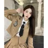 2024 nieuwe korea japan stijl verbeterd jk zoete cool tyle jk pak fi meisje college school stijl uniform dagelijkse pak q11 a4MP #