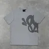 Mens Tracksuits Synaworld Y2k Suit Tracksuit Hip Hop Letter Print Overdimensionerade korta ärmar T -shirt Shorts Pants Two Piece Set Drop Deli DhcoJ