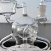 2024 Heady Glass Neo Fab Luxury Desing Rig 8 pouces Bangs en verre Pipe à eau Bong Tabac Fumer 14MM Bol Dab Rig Recycler Bubbler Pipes