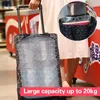 Dobrável Shop Bag Mulheres Big Pull Cart Shop Bags Para Organizador Portátil Compre Legumes Trolley Bags On Wheels The Market m6A7 #