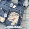 japanese Style Kawaii Handbags Women Patchwork Color Nyl Bag Multipockets Shoulder Bag Student School Bag Crossbody Bags Tote t2RG#