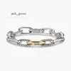 DY Desginer David Yurma Jewelry Top Quality Bracelet Simple and Elegant Popular Woven Twisted Rope Fashion Ring David Bracelet Punk Jewelry Band Fashion David 412