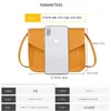 حقيبة FI للسيدات 2023 New Pu Leather Elegant Women's Crossbody Bag Simpling Color Mini Phe Bag B3JV#