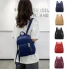 new Fi Women Backpack Urban Simple Casual Backpack Trend Travel Solid Color Bag Waterproof Lightweight Ladies Bag X5JO#