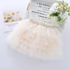 Bébé filles Tulle Tutu jupe ballerine Pettiskirt moelleux enfants jupes de Ballet pour la danse de fête princesse fille Tulle vêtements 240325