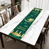 Table Cloth Eid Decoration Star Moon Decorative Cover Party For Family Dinners Gatherings