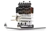 Chrome Vintage Floyd Rose lic Electric Guitar Tremolo Bridgeダブルロックアセンブリシステムwholes4305578