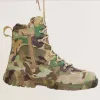 Boots Men Tactical Amry Boots Camouflage Military Mens Chaussures de sécurité High Top Bothing Bothwear Footwear Men's Both