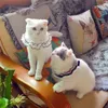 Dog Apparel 2024 Pet Jewelry Accessories Cat Puppy Collar Handmade Yarn Side Bib Saliva Towel