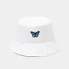 Berets Amazon Butterfly bestickte Männer Frauen Frühling und Sommer Nähte Eimer Outdoor Sonnenhut Flut