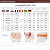 Band Rings Classic Mens Ring Fashion Metal Gold Color Inlaid White Zircon Punk Rings for Men Engagement Wedding Luxury Jewelry T240330