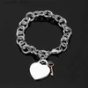 Charm Armband 2024 Hot Womens Luxury Brand Jewelry 925 Sterling Silver Fashion Green Red Pink Heart Part Party Holiday Giftq240330