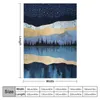 Blankets Midnight Lake Throw Blanket Sofas Of Decoration Bed Linens Plaid