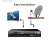 SET TOP BOX DVB T2 S2 Combination QBox Satellite TV-mottagare H264 MPEG 4 Digital TV-avkodare 1080p Full HD Time Shift Epg Ota Smart Set-Top Box Q240330