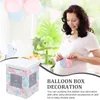 Feestdecoratie Papier Decoratieve Ballon JONGEN OF MEISJE Babybox voor douche