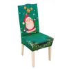 Chair Covers 1pcs Christmas Cover For Family Dining Rooms Kitchens Banquets Ceremonies Parties Decorations